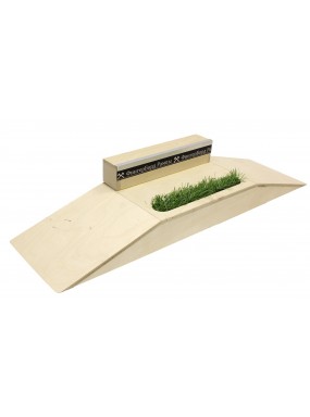 Фигура деревянная для фингербординга Фанбокс grass + бокс