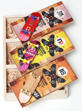 Фингерборд Турбо History 3 штуки в Боксе #1