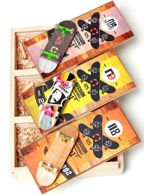 Фингерборд Турбо History 3 штуки в Боксе #1