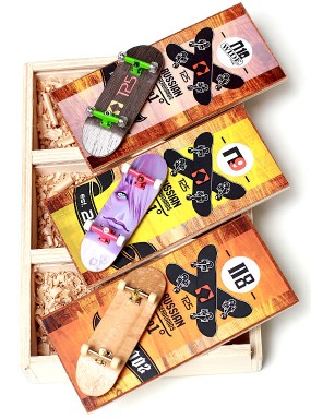 Фингерборд Турбо History 3 штуки в Боксе #20