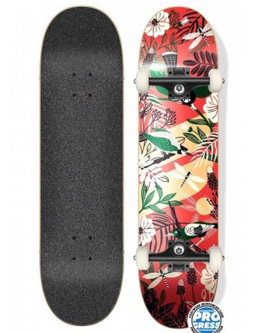 Скейтборд в сборе Footwork BIRDS WINE  8 x 31.5 Трюковый для детей / подростков
