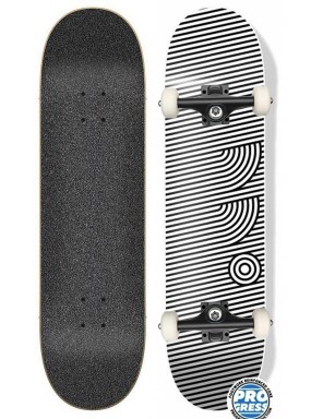 Скейтборд в сборе Footwork STRIPES WHITE 8 x 31.5