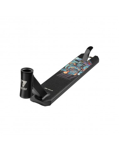 Дека Fox RAW 3 black для трюкового самоката