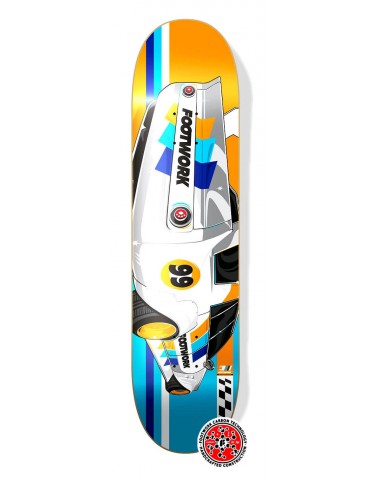 ДЕКА FOOTWORK Footwork Carbon Cresta 8x31.5 для скейтборда ДЕКА FOOTWORK Footwork Carbon Cresta 8x31.5 для скейтборда