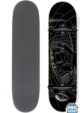 Скейтборд в сборе Footwork Progress Tushev Fisheye Black 8 x 31.5
