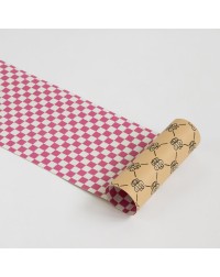 Шкурка dip GRIP Check Pink Perforated