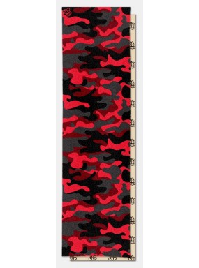 Шкурка dipGRIP Red Camo Perforated
