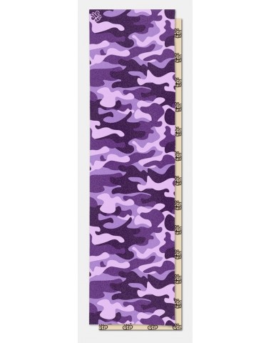 Шкурка dip GRIP Purple Camo Perforated для скейтборда / самоката