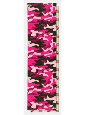 Шкурка dipGRIP Pink/Black Camo Perforated