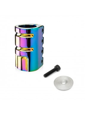 Хомут Fox  X01 SCS 31.8mm, 4 bolt rainbow