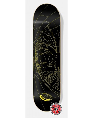 ДЕКА FOOTWORK CARBON TUSHEV Fisheye Yellow  8 x 31.5 для скейтборда ДЕКА FOOTWORK CARBON TUSHEV Fisheye Yellow  8 x 31.5 для скейтборда