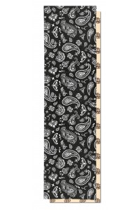 Шкурка dip GRIP Paisley Black Perforated для скейтборда / самоката