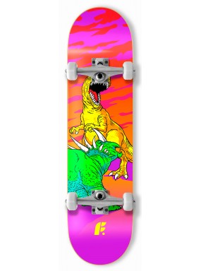 Скейтборд в сборе детский Footwork MID T-Rex 7.31*28.7