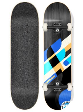 Скейтборд в сборе Footwork Wood Black 8 x 31.5