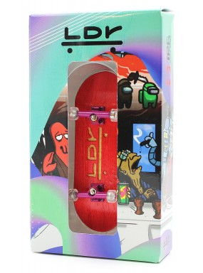 Фингерборд П10 Wide LDR 32мм красный