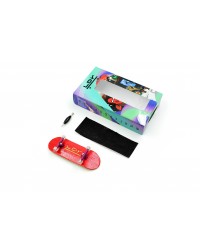 Фингерборд П10 Wide LDR 32мм красный + кеды + шорты