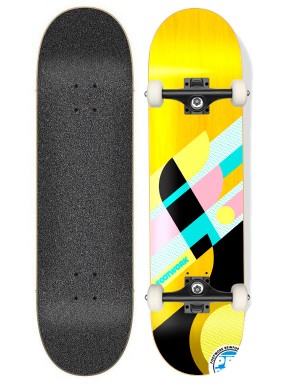 Скейтборд в сборе Footwork Wood Yellow 8 x 31.5