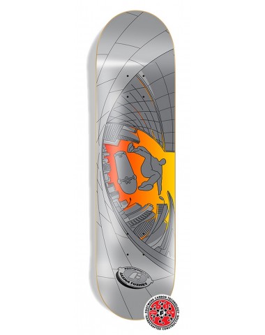 ДЕКА FOOTWORK 19 CARBON TUSHEV FISH EYE 8 x 31.5 для скейтборда