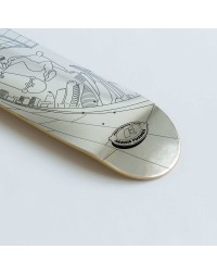 Дека Footwork TUSHEV FISHEYE SILVER FOIL 8 x 31.5