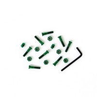 Комплект винтов Footwork SHINY GREEN шестигранник, с ключом Комплект винтов Footwork SHINY GREEN шестигранник, с ключом