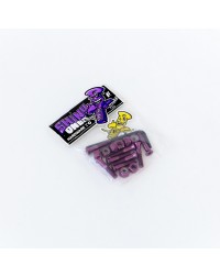 Комплект винтов Footwork SHINY PURPLE шестигранник, с ключом