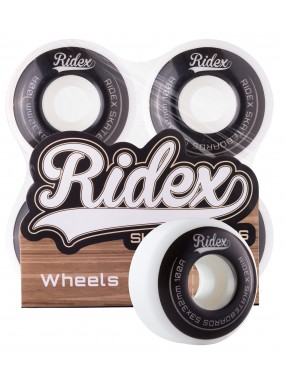 Комплект колес для скейтборда SB, 53*32, белый/черный, 4 шт Комплект колес для скейтборда SB, 53*32, белый/черный, 4 шт