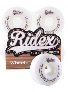 Комплект колес для скейтборда SB, 55*32, белый, 4 шт.