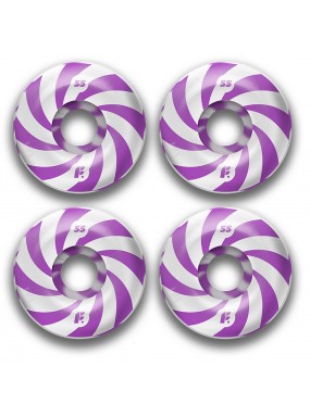 Комплект колес Footwork SWIRL PURPLE 52 мм 99A Форма Classic