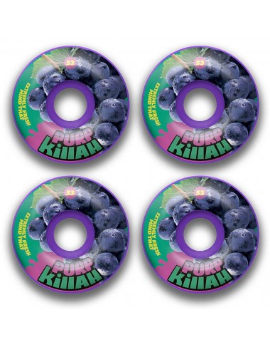 Комплект колес Footwork PURP KILLAH 52 мм 99A Форма Round для скейтборда