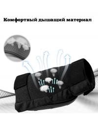 Комплект защиты Safety LDR Black S для скейтборда / самоката / роликовых коньков / BMX