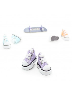 Кеды фиолетовые для фингерборда Кеды фиолетовые для фингерборда