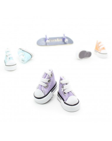 Кеды фиолетовые для фингерборда