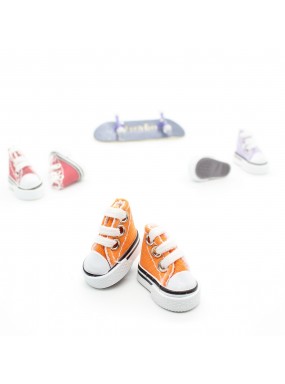 Кеды оранжевые для фингерборда Кеды оранжевые для фингерборда