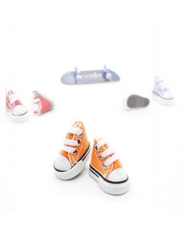 Кеды оранжевые для фингерборда