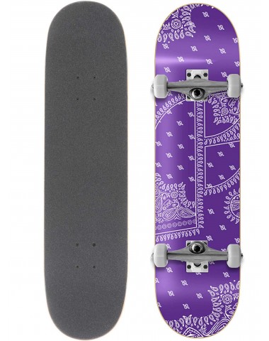 Скейтборд в сборе Footwork BANDANA PURPLE  8 x 31.5 Трюковый для детей / подростков