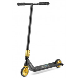 Самокат Fox Big Boy 5.0 black/gold 2020 Трюковый для детей / подростков