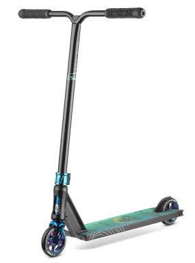 Самокат Fox V-tech 01 black/neo-blue  2021
