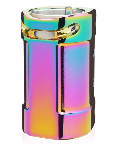 Хомут Fox NX SCS d 31.8/34.9mm, 4 bolt rainbow для трюкового самоката