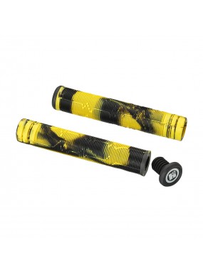 Грипсы HIPE H05 Duo 170 мм черный/желтый Грипсы HIPE H05 Duo 170 мм черный/желтый