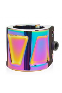 Хомут Fox GH IHC d 31.8mm, 3 bolt rainbow для трюкового самоката