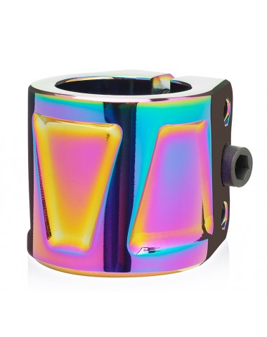 Хомут Fox GH IHC d 31.8mm, 3 bolt rainbow для трюкового самоката