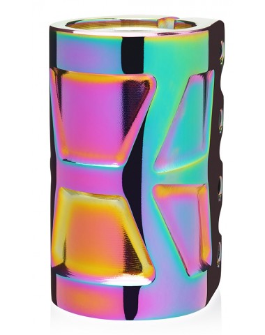 Хомут Fox GS SCS d 31.8/34.9mm, 4 bolt rainbow для трюкового самоката