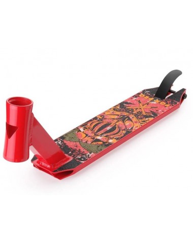 Дека FOX Raw 3 2019 красная для трюкового самоката