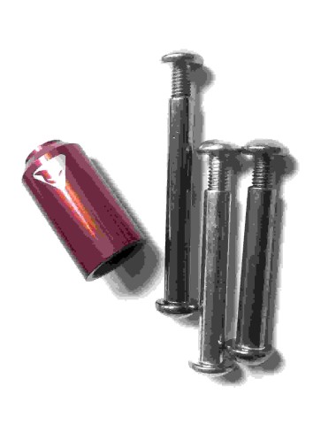 Пеги модель А короткая красная для трюкового самоката