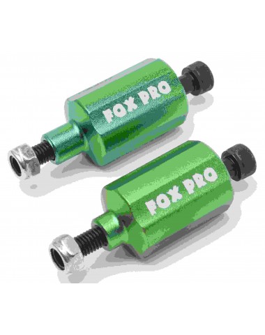 Пеги комплект зеленые для трюкового самоката