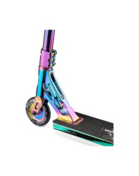 Самокат трюковый FOX Pro V-tech Pro 2019 неохром Самокат трюковый FOX Pro V-tech Pro 2019 неохром