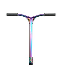 Самокат трюковый FOX Pro V-tech Pro 2019 неохром Самокат трюковый FOX Pro V-tech Pro 2019 неохром