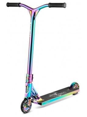 Самокат трюковый FOX Pro V-tech Pro 2019 неохром Самокат трюковый FOX Pro V-tech Pro 2019 неохром