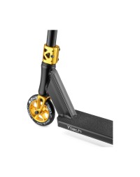 Самокат трюковый Fox Pro V-tech 120 черный-золотой