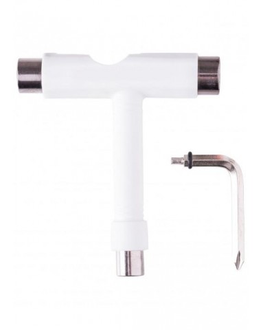 Ключ для скейтборда SB, Т-образный, белый Ключ для скейтборда SB, Т-образный, белый